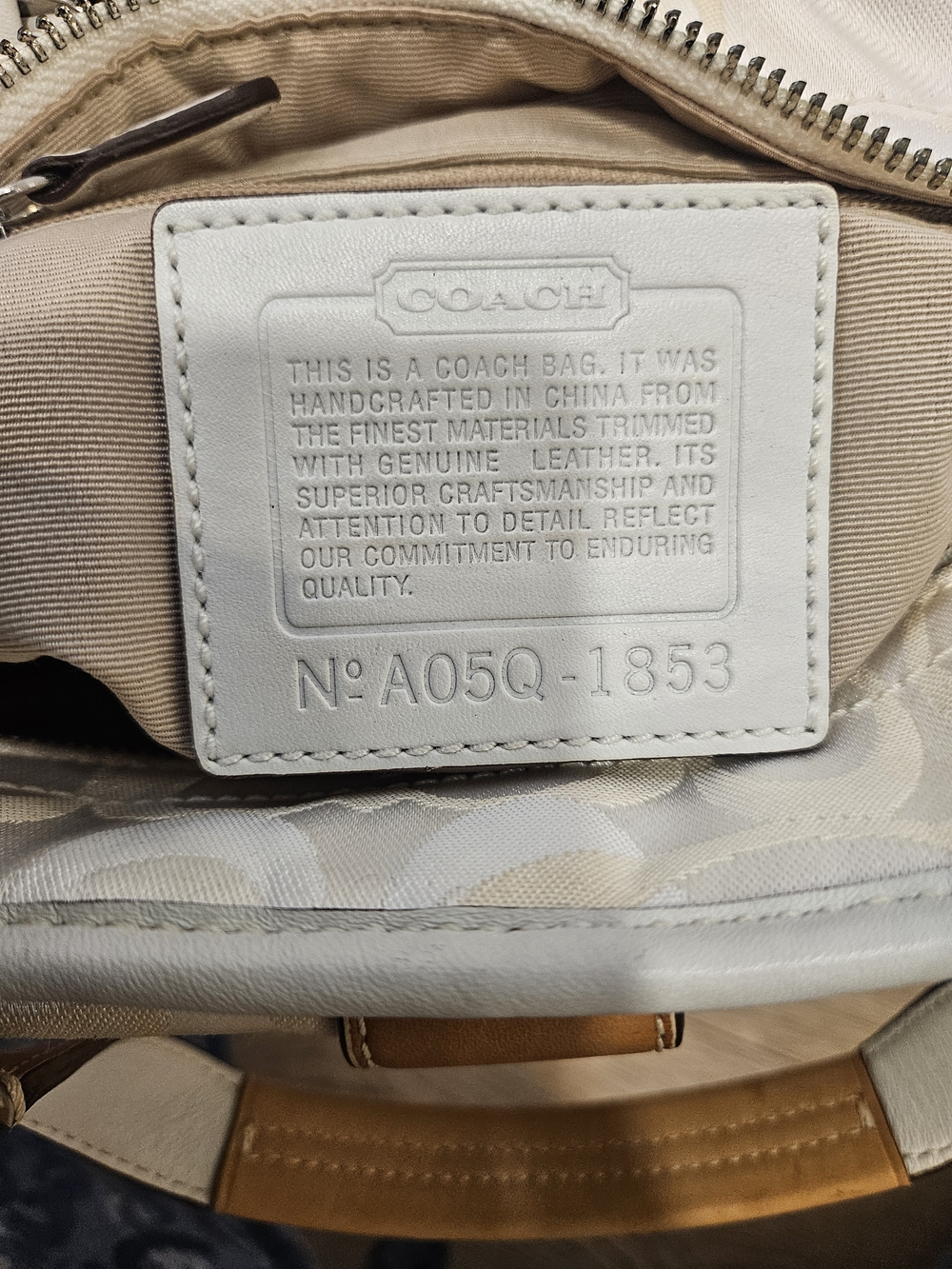 Vintage Coach Soho Optic Small Tote - Picture 13 of 13